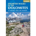   Shorter Walks in the Dolomites Cicerone túrakalauz, útikönyv - angol 
