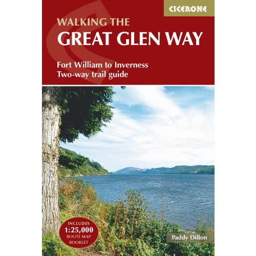 The Great Glen Way Cicerone túrakalauz, útikönyv - angol 