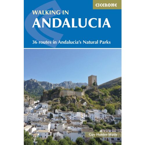Walking in Andalucia Cicerone túrakalauz, útikönyv - angol 