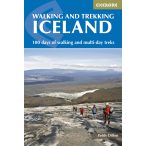   Walking and Trekking in Iceland túrakalauz Cicerone, Iceland útikönyv - angol 