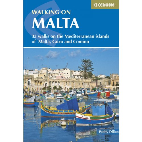 Walking on Malta Cicerone túrakalauz, útikönyv - angol 