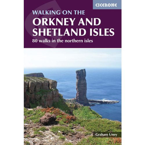 Walking on the Orkney and Shetland Isles Cicerone túrakalauz, útikönyv - angol 