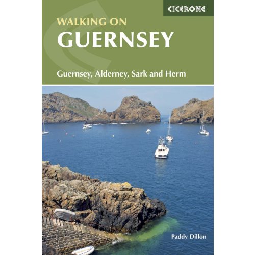 Walking on Guernsey Cicerone túrakalauz, útikönyv - angol 