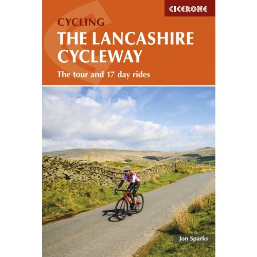 The Lancashire Cycleway Cicerone túrakalauz, útikönyv - angol 