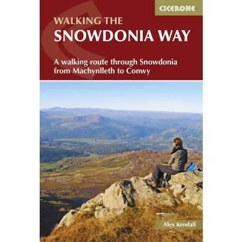 The Snowdonia Way Cicerone túrakalauz, útikönyv A walking route through Eryri from Machynlleth to Conwy - angol (2023)