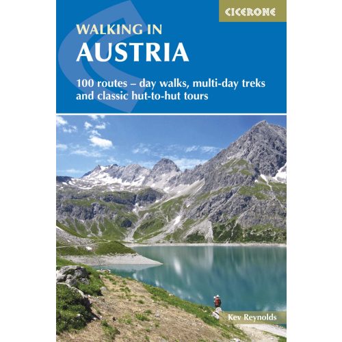 Walking in Austria Cicerone túrakalauz, útikönyv - angol 
