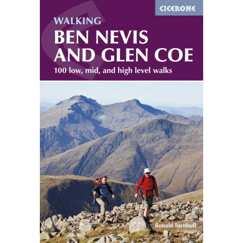 Ben Nevis and Glen Coe Cicerone túrakalauz, útikönyv - angol 