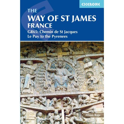 The Way of St James - Le Puy to the Pyrenees Cicerone túrakalauz, útikönyv - angol 