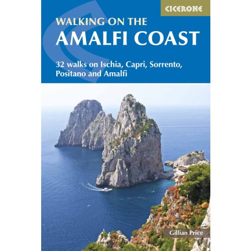 Walking on the Amalfi Coast Cicerone túrakalauz, útikönyv - angol 