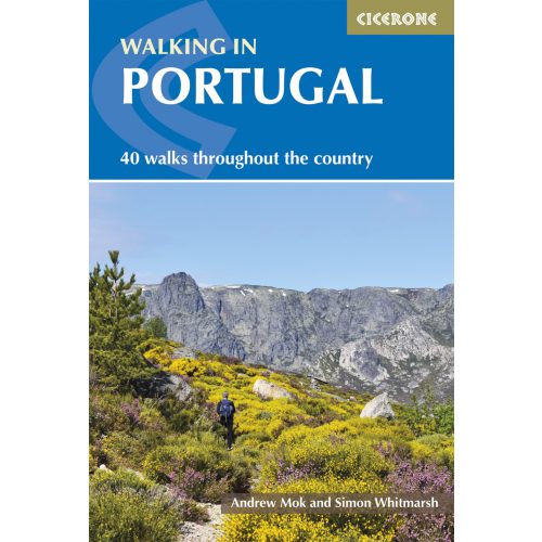 Walking in Portugal Cicerone túrakalauz, útikönyv - angol 