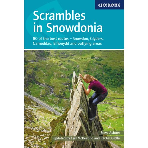 Scrambles in Snowdonia Cicerone túrakalauz, útikönyv - angol 