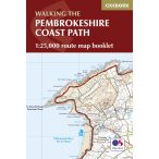   Pembrokeshire Coast Path Map Booklet Cicerone túrakalauz, útikönyv - angol 