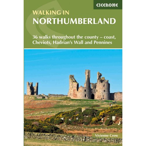 Walking in Northumberland Cicerone túrakalauz, útikönyv - angol 