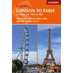   Cycling London to Paris Cicerone túrakalauz, útikönyv - angol 