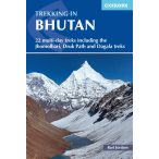 Trekking in Bhutan Cicerone túrakalauz, útikönyv - angol 