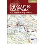   The Coast to Coast Map Booklet Cicerone túrakalauz, útikönyv - angol 