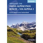   The Swiss Alpine Pass Route - Via Alpina Route 1 Cicerone túrakalauz, útikönyv - angol 