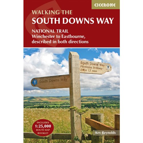 The South Downs Way Cicerone túrakalauz, útikönyv - angol 