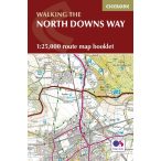   North Downs Way Map Booklet Cicerone túrakalauz, útikönyv - angol 