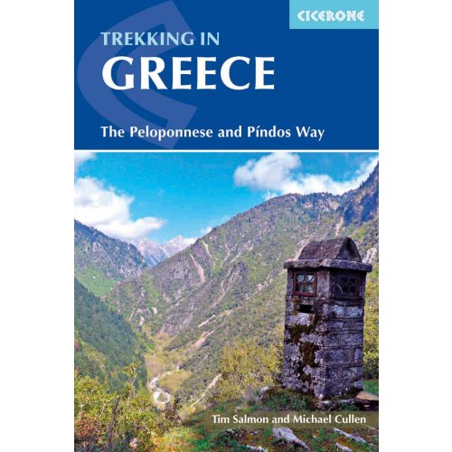 Trekking in Greece Cicerone túrakalauz, útikönyv - angol 