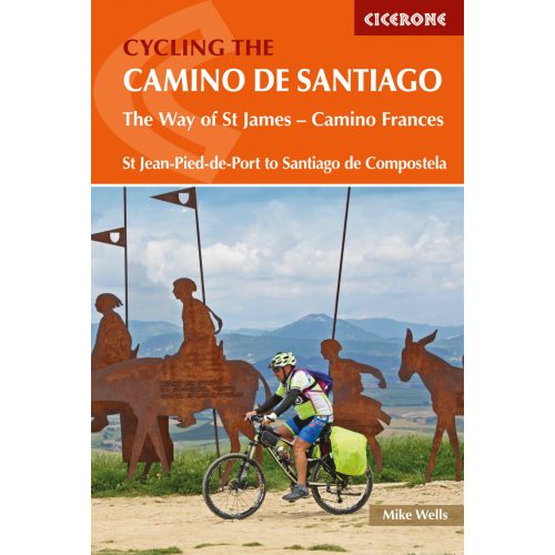 Cycling the Camino de Santiago Cicerone túrakalauz, útikönyv - angol 