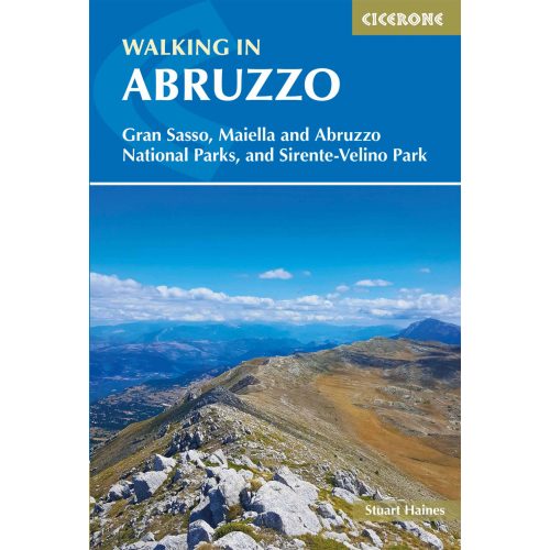 Walking in Abruzzo Cicerone túrakalauz, útikönyv - angol 