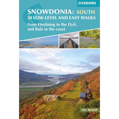 Snowdonia: 30 Low-level and Easy Walks - South Cicerone túrakalauz, útikönyv - angol 