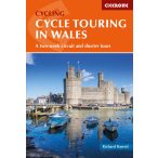   Cycle Touring in Wales Cicerone túrakalauz, útikönyv - angol 