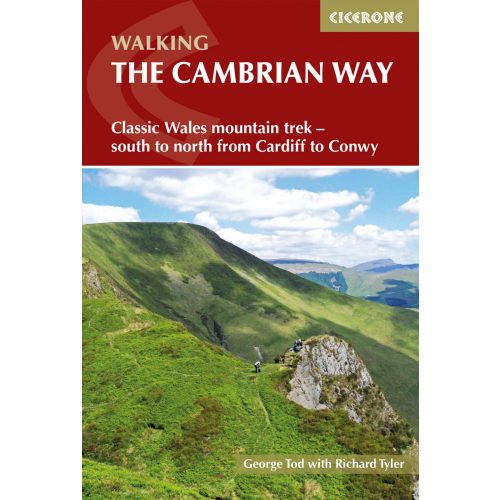 The Cambrian Way Cicerone túrakalauz, útikönyv - angol 