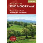 The Two Moors Way Cicerone túrakalauz, útikönyv - angol 