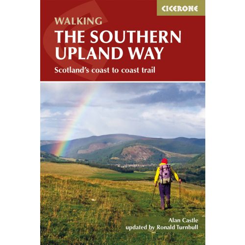 The Southern Upland Way Cicerone túrakalauz, útikönyv - angol 