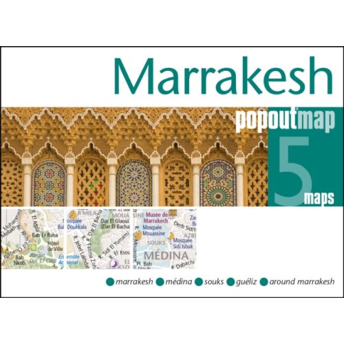 Marrakesh térkép PopOut 2019