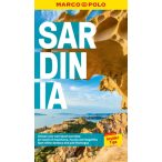   Sardinia útikönyv Szardínia útikönyv Marco Polo guide kivehető térképpel angol