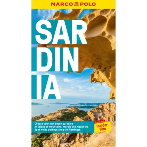 Sardinia útikönyv Szardínia útikönyv Marco Polo guide kivehető térképpel angol