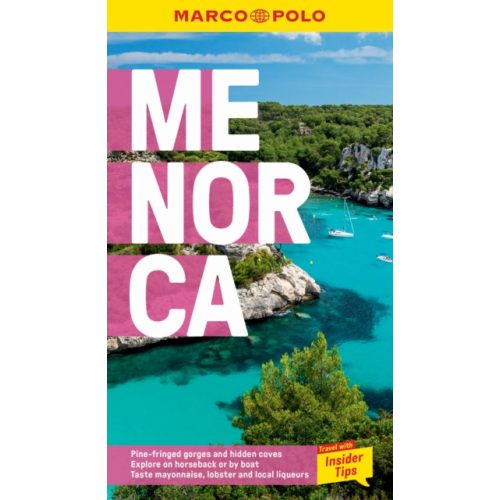 Menorca útikönyv Menorca Marco Polo Pocket Travel Guide - with pull out map - angol 2023