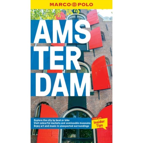 Amsterdam útikönyv Marco Polo Pocket Travel Guide - with pull out map angol 2023