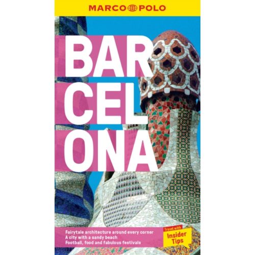 Barcelona útikönyv Barcelona Marco Polo Pocket Travel Guide - with pull out map angol 2024