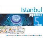 Isztambul térkép Popout Isztambul várostérkép 