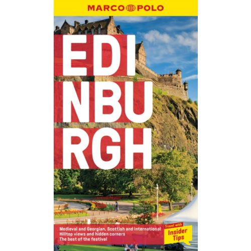 Edinburgh útikönyv Marco Polo Pocket - kivehető térképpel - angol 2025.