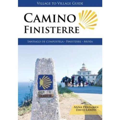 Camino Finisterre 2018 angol Camino könyv, térképek