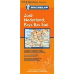 532. Pays-Bas Sud térkép Michelin 1:200 000 