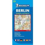 33. Berlin térkép Michelin 1:22 000  Berlin várostérkép