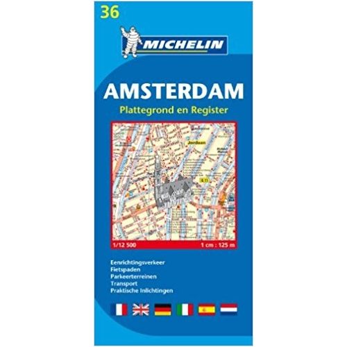 36. Amszterdam térkép Michelin 1:12 500 