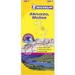 361. Abruzzo, Molise térkép Michelin 1:200 000 