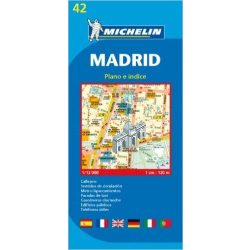 42. Madrid térkép Michelin  1:12 000 