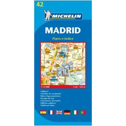 42. Madrid térkép Michelin  1:12 000 