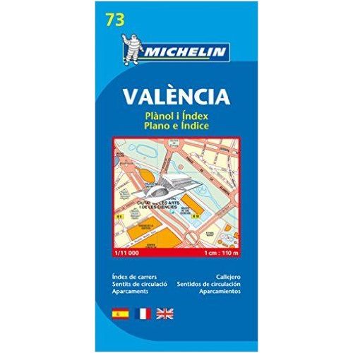 73. Valencia térkép Michelin 1:11 000 