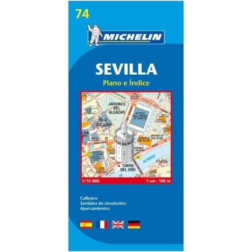 74. Sevilla térkép Michelin 1:10 000  