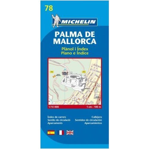 78. Palma de Mallorca térkép Michelin 1:10 000 