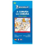 82. La Coruna térkép  Michelin 9082. 1:11 000
